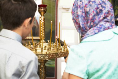 Belarus, Minsk - 23 Temmuz 2017. Meryem Kilisesi