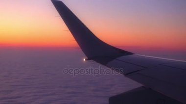 Şafak uçak penceresinden