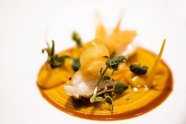 meze, Balık ve havuç avokado sosu