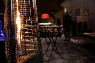 Patio için gaz ısıtıcı