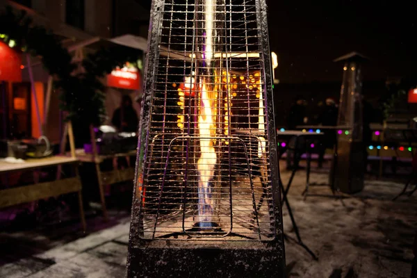 Θερμάστρα αερίου για patio — Φωτογραφία Αρχείου