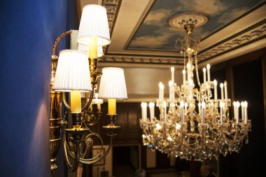 Avusturya, Viyana-19 Şubat 2014: Intercontinental Viyana. Otel lobisinde 