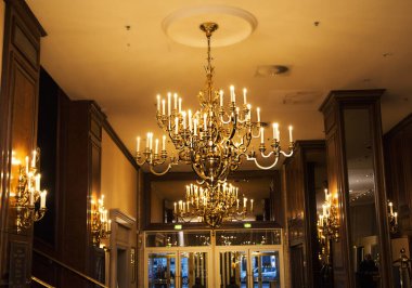 Avusturya, Viyana-19 Şubat 2014: Intercontinental Viyana. Otel lobisinde