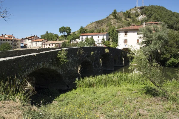 Camino de Santiago Zubiri to Pamplona — Stock Fotó
