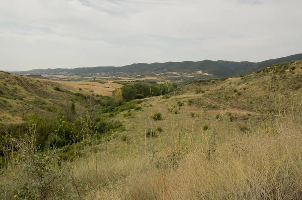 Camino de santiago von puente la reina bis estella — Stockfoto