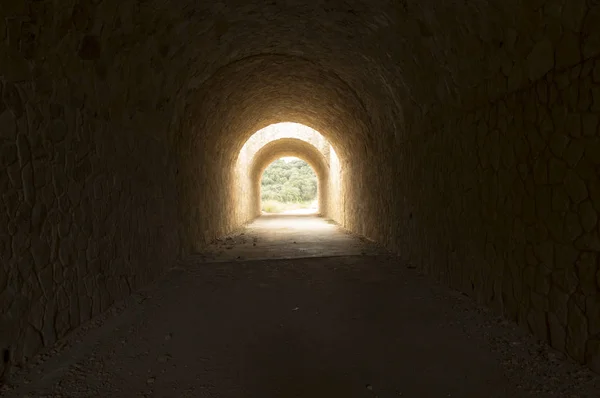 Camino de Santiago desde Puente la reina a Estella — Foto de Stock