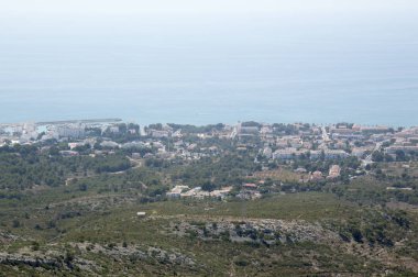 Santa Lucia Alcocebre yılında hermitage manzaraları