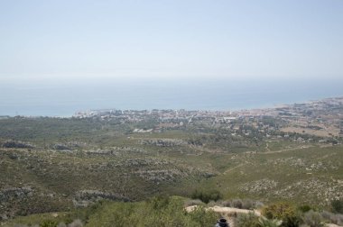 Santa Lucia Alcocebre yılında hermitage manzaraları
