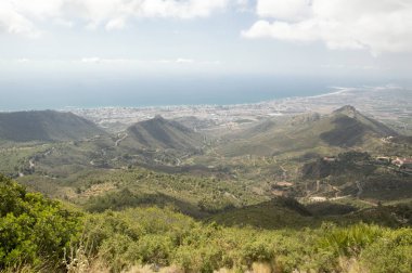 Avuç içi Castellon çölün doğal park