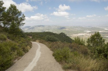 Avuç içi Castellon çölün doğal park