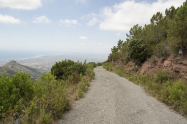 Avuç içi Castellon çölün doğal park