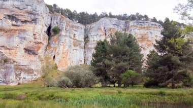 Manzara nehir lobos soria, kanyon