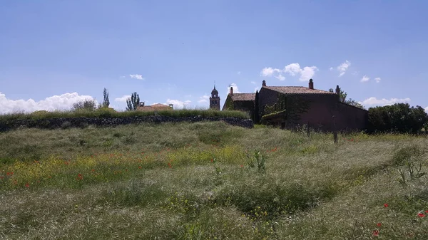 A aldeia de Medinaceli em Soria — Fotografia de Stock