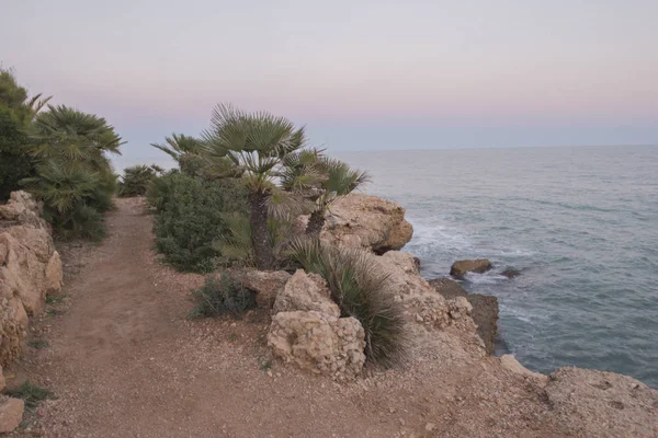 Die sierra de irta im alkohol, castellon — Stockfoto