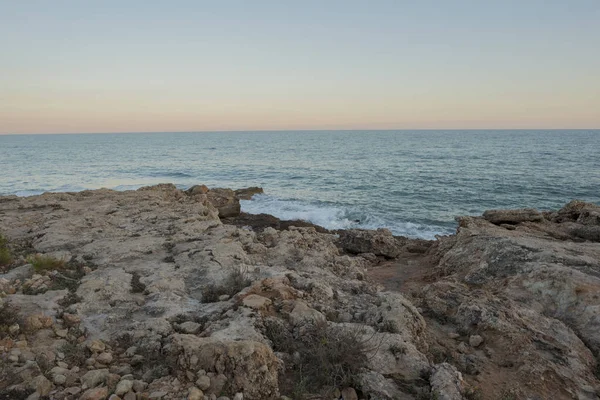 La sierra de irta en alcocebre, Castellón — Foto de Stock