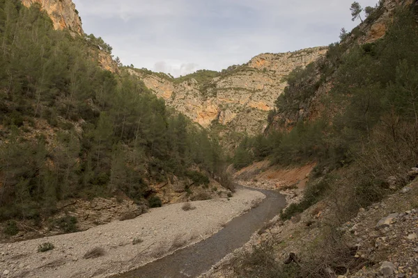 Landschaft rund um ludiente in castellon — Stockfoto