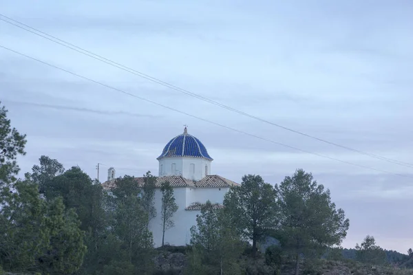 Ermita de Fanzara al atardecer — Foto de Stock