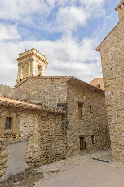 A cidade de Culla em Castellon — Fotografia de Stock