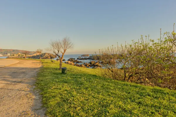 stock image The beach of Ris in Noja