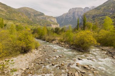 Torla ordesa'da yürüyüş