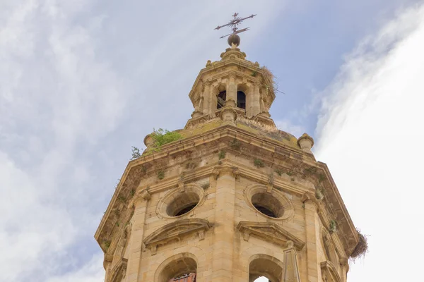 El pueblo de Puente la reina — Foto de Stock