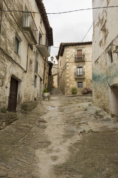 La città di Gallipienzo — Foto Stock