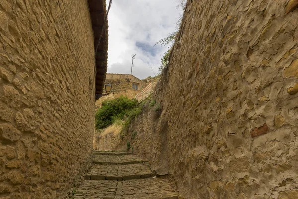 La ciudad de Gallipienzo — Foto de Stock