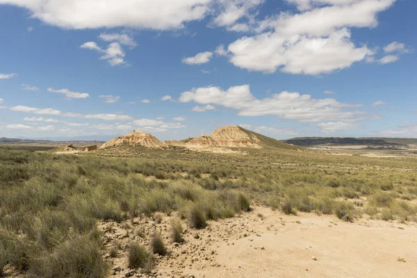 Die wüste der bardenas reales — Stockfoto