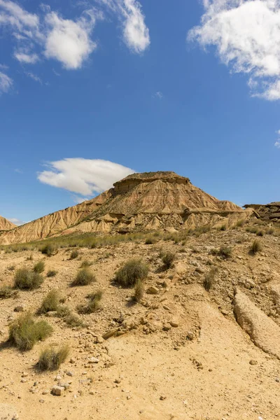 A sivatagban a bardenas reales — Stock Fotó