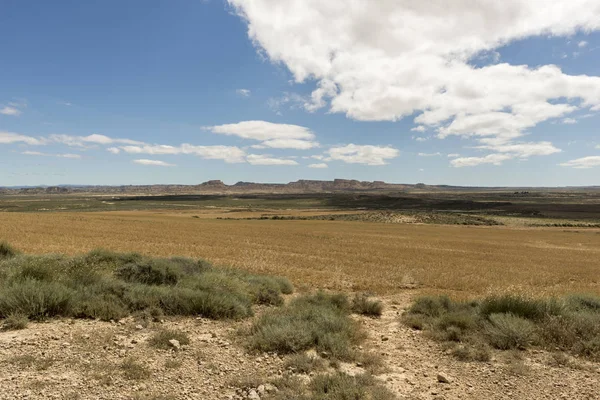 Die wüste der bardenas reales — Stockfoto