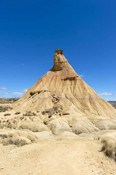 A sivatagban a bardenas reales — Stock Fotó