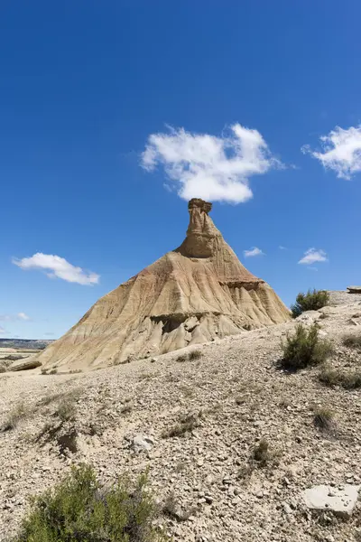 A sivatagban a bardenas reales — Stock Fotó