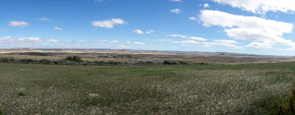 Die wüste der bardenas reales — Stockfoto