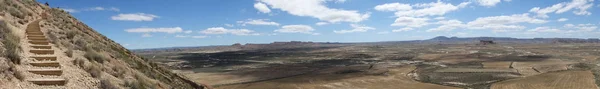 Öknen av de bardenas reales — Stockfoto