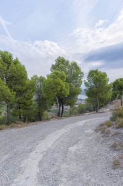 Mequinenza çevresindeki dağlık alan