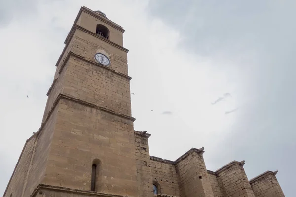 El pueblo de Escatron — Foto de Stock