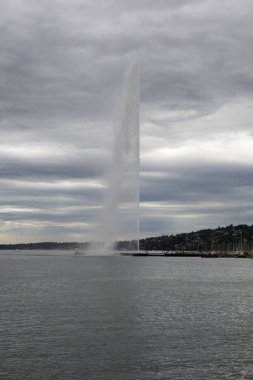 Cenevre şehir leman Gölü