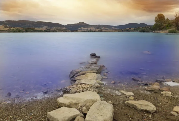 Lerate, водосховища Alloz — стокове фото