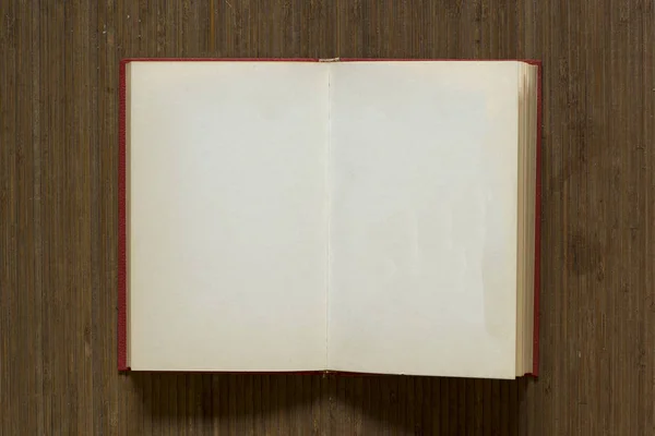 A white open book — Stock Photo, Image