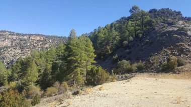 Guadalajara yüksek Tajo doğal park
