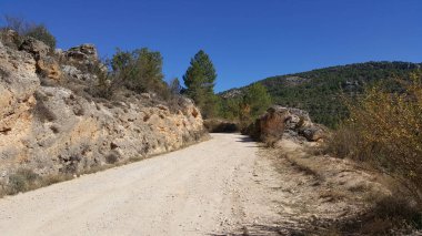 Guadalajara yüksek Tajo doğal park