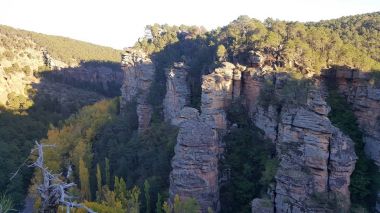 Guadalajara yüksek Tajo doğal park