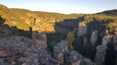 Guadalajara yüksek Tajo doğal park