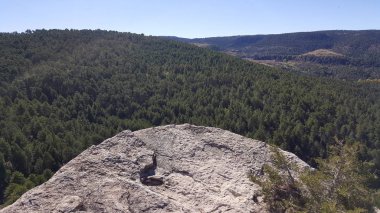 Guadalajara yüksek Tajo doğal park