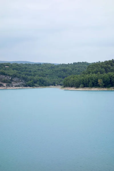 Sichar nádrž v Castellon, Valencie, Španělsko — Stock fotografie