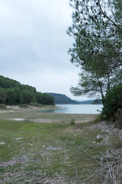 Sichar nádrž v Castellon, Valencie, Španělsko — Stock fotografie