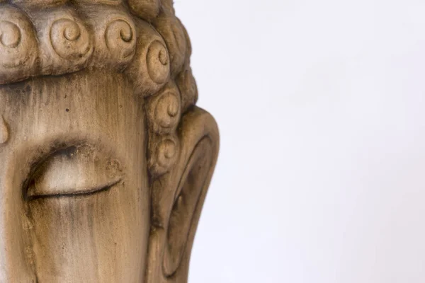 Uma pequena figura do grande Buda — Fotografia de Stock