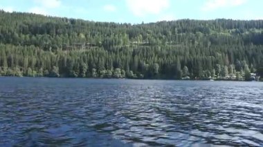 Kara Orman üzerinde göl Titisee