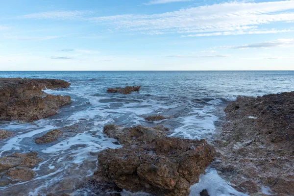 La costa de Benicasim — Foto de Stock