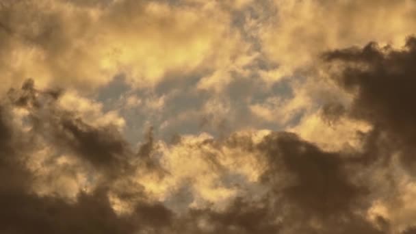 日出时的风暴云 — 图库视频影像
